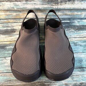 Crocs Swiftwater Sport Sandals Mens 10 Brown Mesh Rubber Slip On Beach Swimming